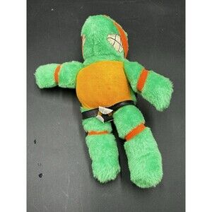 Vintage 1989 TMNT Michelangelo Plush Teenage Mutant Ninja Turtles